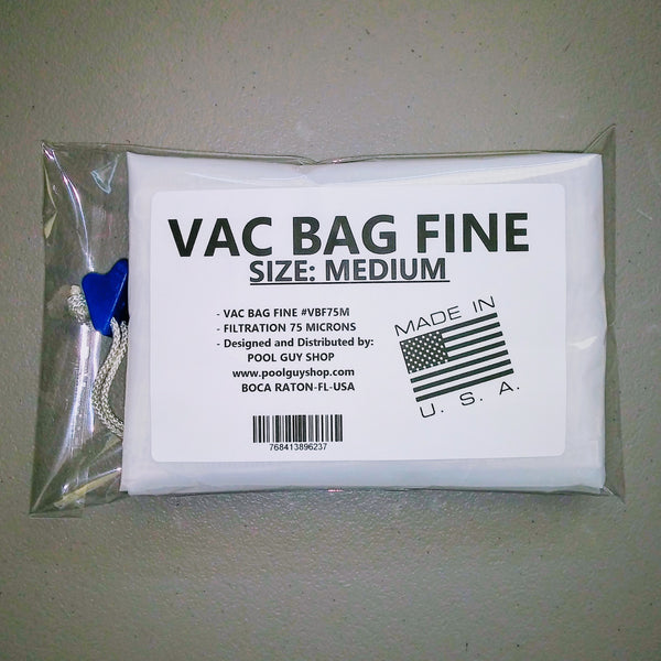 Vac Bag Fine - 75 microns